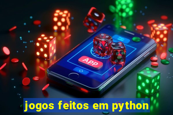 jogos feitos em python