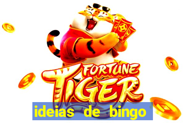 ideias de bingo para o natal