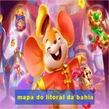 mapa do litoral da bahia