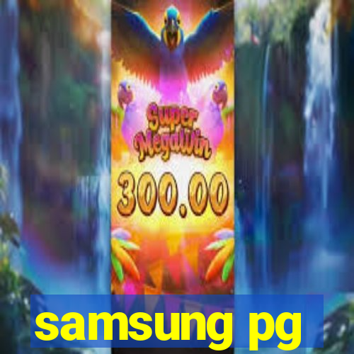 samsung pg