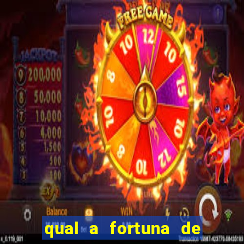 qual a fortuna de aloisio chulapa